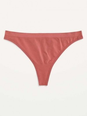 Old Navy Seamless Tanga Underwear Unterwäsche Damen Braun | 6470BSFJH