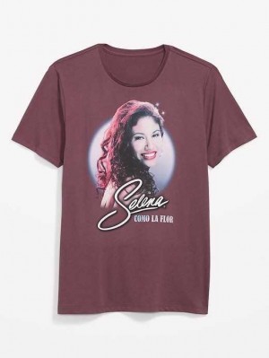 Old Navy Selena Como la Flor Gender-Neutrale T-Shirt T-shirts Herren Blau | 8690XEASN