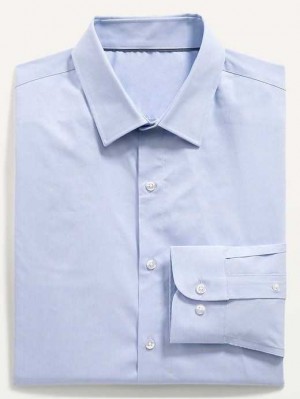 Old Navy Slim-Fit Pro Signature Performance Kleider Shirt Hemd Herren Hellblau | 5712ZANQY