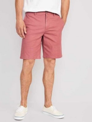 Old Navy Slim Built-In Flex Rotation Chino Shorts Hose Herren Rot | 3145JUIKY