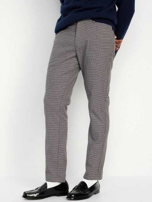 Old Navy Slim Built-In Flex Rotation Chino Pants Hose Herren Grau | 4283RECQX