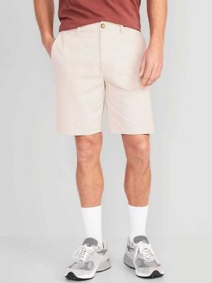Old Navy Slim Built-In Flex Rotation Chino Shorts Hose Herren Beige | 0236EYPDJ
