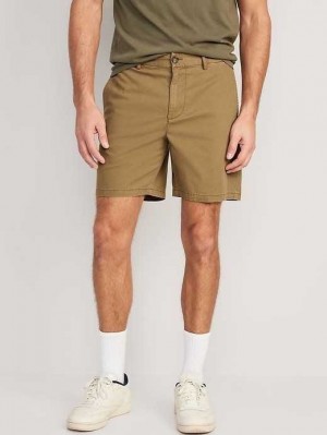 Old Navy Slim Built-In Flex Ultimate Chino Shorts Hose Herren Doe A Deer | 4923EKNYR