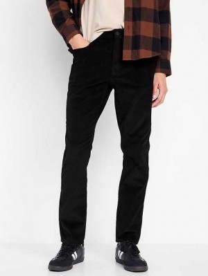Old Navy Slim Five-Pocket Corduroy Pants Hose Herren Schwarz | 8109YNDIH