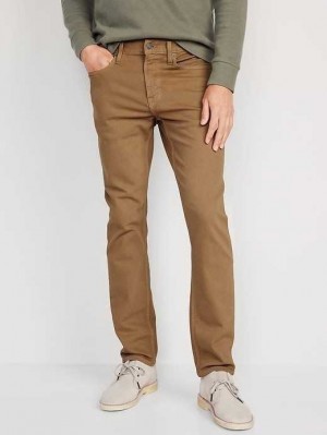 Old Navy Slim Five-Pocket Pants Jeans Herren Dunkelkhaki | 5073IOVQK