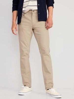 Old Navy Slim Five-Pocket Pants Jeans Herren Hellkhaki | 0916HUFZB