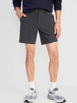 Old Navy Slim Go-Dry Shade StretchTech Shorts Sportbekleidung Herren Dunkelgrau | 7934KAHQX