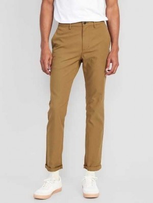 Old Navy Slim Ultimate Tech Built-In Flex Chino Pants Hose Herren Falconry | 7436ZHPOC