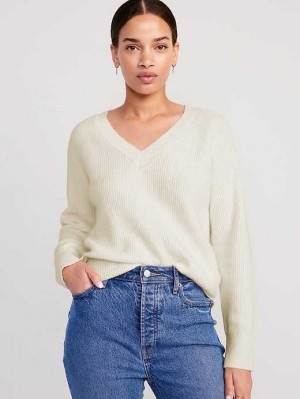 Old Navy SoSoft Cocoon Pullover Strickjacke Damen Creme De La Creme | 0978CTDHB