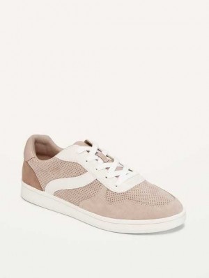Old Navy Soft-Brushed Faux-Wildleder Sneakers Sneakers Damen Braun | 4598KTJGY