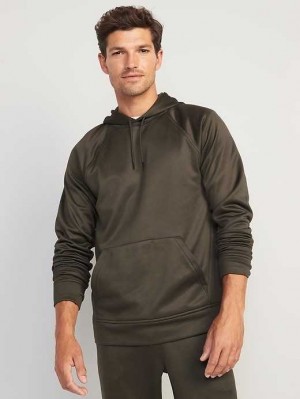 Old Navy Soft-Brushed Go-Dry Performance Pullover Hoodie Sportbekleidung Herren Grün | 5830ZEQOY