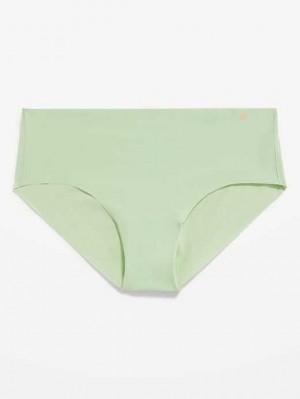 Old Navy Soft-Knit No-Show Hipster Underwear Unterwäsche Damen Mintfarben Weiß | 1762FESYN