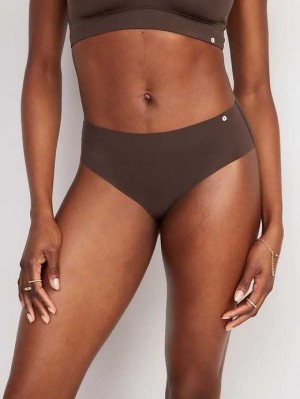 Old Navy Soft-Knit No-Show Hipster Underwear Unterwäsche Damen French Roast | 3574OPQZG