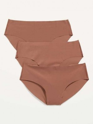 Old Navy Soft-Knit No-Show Hipster Underwear Unterwäsche Damen Maplewood | 3641AOIHZ