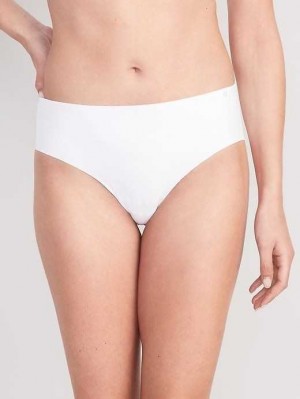 Old Navy Soft-Knit No-Show Hipster Underwear Unterwäsche Damen Weiß | 4803EZPDH