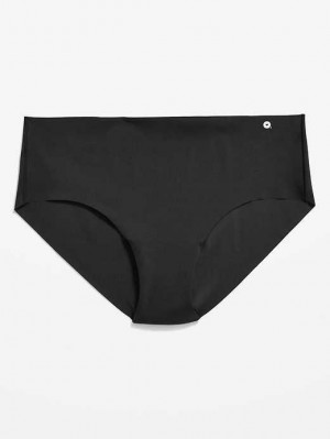 Old Navy Soft-Knit No-Show Hipster Underwear Unterwäsche Damen Schwarz | 7945LDWSB