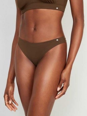 Old Navy Soft-Knit No-Show Tanga Underwear Unterwäsche Damen Dunkel | 2045IMNLY