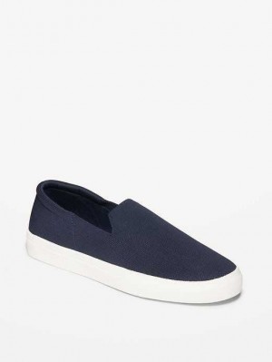 Old Navy Soft-Knit Slip-On Sneakers Sneakers Damen Navy | 5198QOWJK