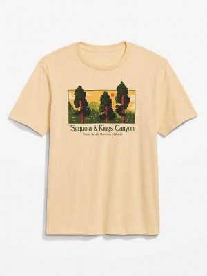 Old Navy Soft-Washed Graphic T-Shirt T-shirts Herren Mehrfarbig | 3926LEZOH