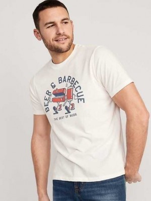 Old Navy Soft-Washed Graphic T-Shirt T-shirts Herren Mehrfarbig | 0458ZFITS