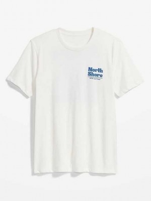 Old Navy Soft-Washed Graphic T-Shirt T-shirts Herren North Shore | 4689GAFZW