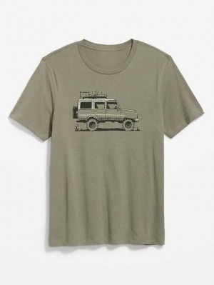 Old Navy Soft-Washed Graphic T-Shirt T-shirts Herren Money Maker | 7492XKLYH