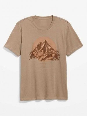 Old Navy Soft-Washed Graphic T-Shirt T-shirts Herren Sedimentary | 0862FIWQE