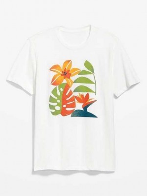 Old Navy Soft-Washed Graphic T-Shirt T-shirts Herren Hellblau | 9458CFNHP