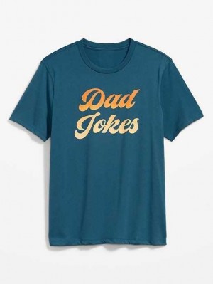 Old Navy Soft-Washed Graphic T-Shirt T-shirts Herren Hurricane | 1045GIPLU