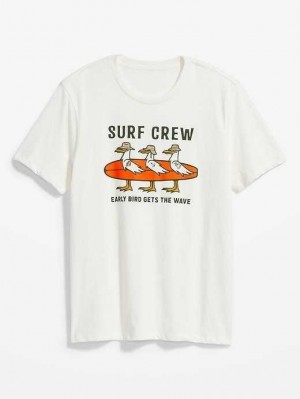 Old Navy Soft-Washed Graphic T-Shirt T-shirts Herren Mehrfarbig | 1685XSZGQ