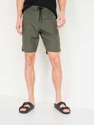 Old Navy Solid-Color Dolphin-Hem Board Shorts Badeanzüge Herren Money Maker | 3896YCMAZ