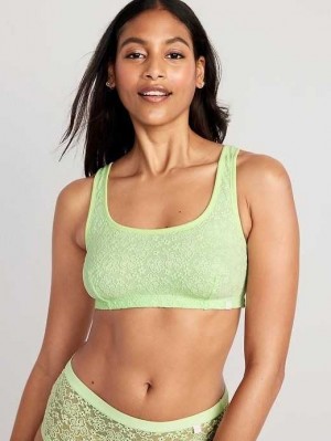 Old Navy Spitze Bralette Top BHs Damen Soft Limon | 5134APMZN