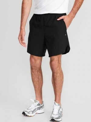Old Navy StretchTech Dobby Run Shorts Unterteile Herren Schwarz | 3869QRFMB