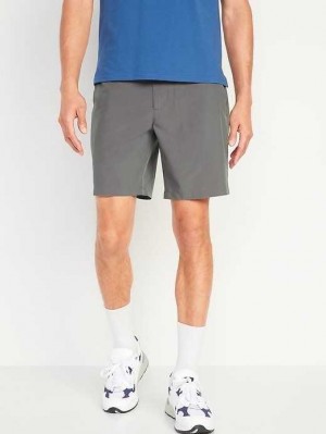 Old Navy StretchTech Go-Dry Cool Ripstop Chino Shorts Sportbekleidung Herren Grau | 5820KFSOI