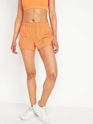 Old Navy StretchTech Run Shorts Sportbekleidung Damen Koralle | 3295DXAZU