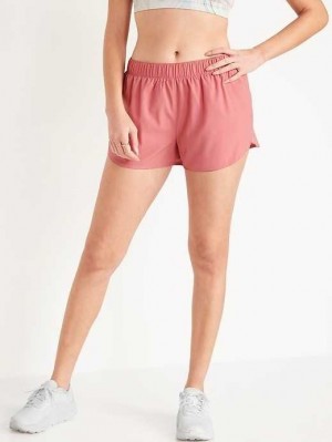Old Navy StretchTech Run Shorts Sportbekleidung Damen Rosa | 9430DQVER
