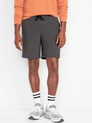 Old Navy StretchTech Wasser-Repellent Jogger Shorts Sportbekleidung Herren Grau | 1845TOKQC