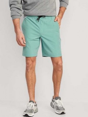 Old Navy StretchTech Wasser-Repellent Jogger Shorts Sportbekleidung Herren High Tide | 4082AKUPZ