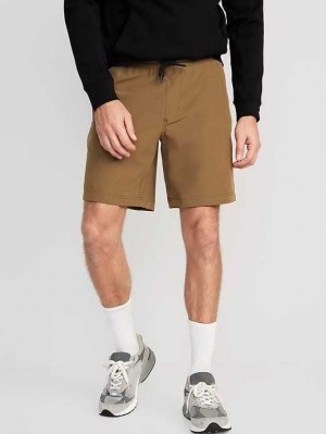 Old Navy StretchTech Wasser-Repellent Jogger Shorts Sportbekleidung Herren Knock On Wood | 8567PDMCN