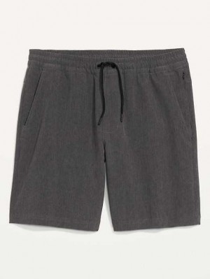 Old Navy StretchTech Wasser-Repellent Jogger Shorts Sportbekleidung Herren Grau | 1738ZBVNJ