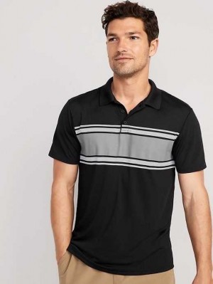 Old Navy Tech Core Polo Sportbekleidung Herren Schwarz Grau | 5973TQIZB