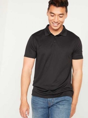 Old Navy Tech Core Polo Sportbekleidung Herren Schwarz | 8975KACGV