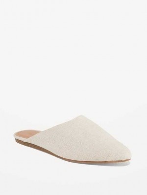 Old Navy Textured Knit Mule Shoes Mules Damen Beige | 3645VOISP