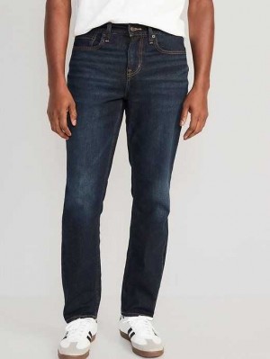 Old Navy Turn Taper Jeans Jeans Herren Dunkelwaschen | 0693WKSNP