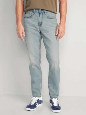 Old Navy Turn Taper Jeans Jeans Herren Hellwaschen | 7038TRPAS