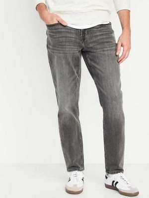 Old Navy Turn Taper Jeans Jeans Herren Waschen Grau | 0189HKDIP
