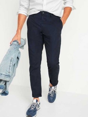 Old Navy Turn Taper Lived-In Khaki Non-Stretch Pants Unterteile Herren Navy | 4312BSDZI