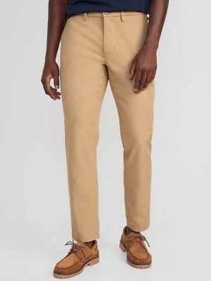 Old Navy Turn Ultimate Tech Built-In Flex Chino Pants Hose Herren Khaki | 7428EHNUX