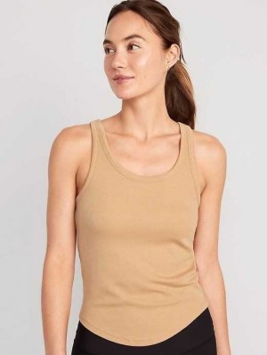 Old Navy UltraLite Rib-Knit Racerback Tank Top Lauftop Damen Wrapping Paper | 4301SRXJY