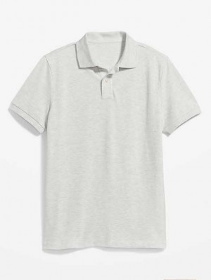 Old Navy Uniform Pique Polo Polo Shirts Herren Weiß | 2081FAVIW